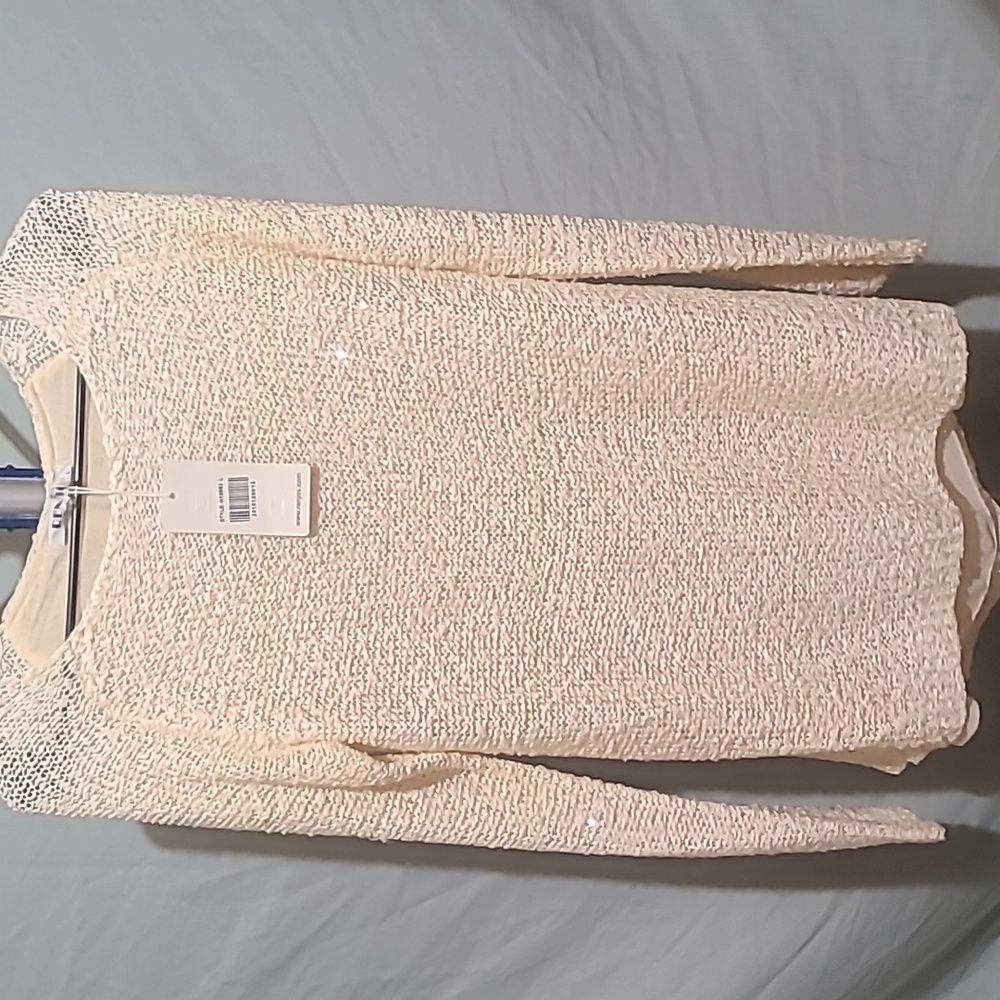 Nwt Renjo sequin sweater L